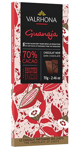 Valrhona Guanaja 70% Dark Chocolate Bar 2.46 oz