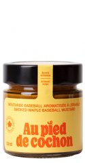 PDC smoked maple baseball mustard