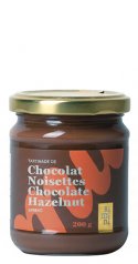 Tartinade de Chocolat Noisettes 